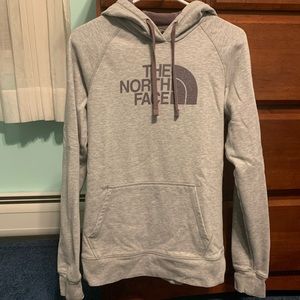 Grey and purple sweatshirt. Size medium